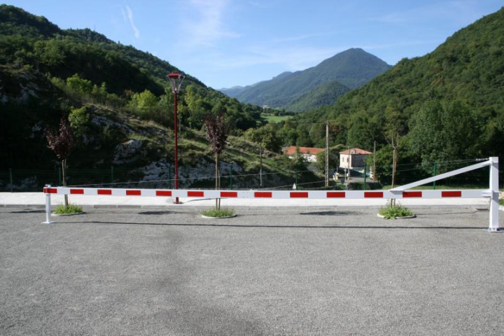 Barrière sortie d'autoroute Samson